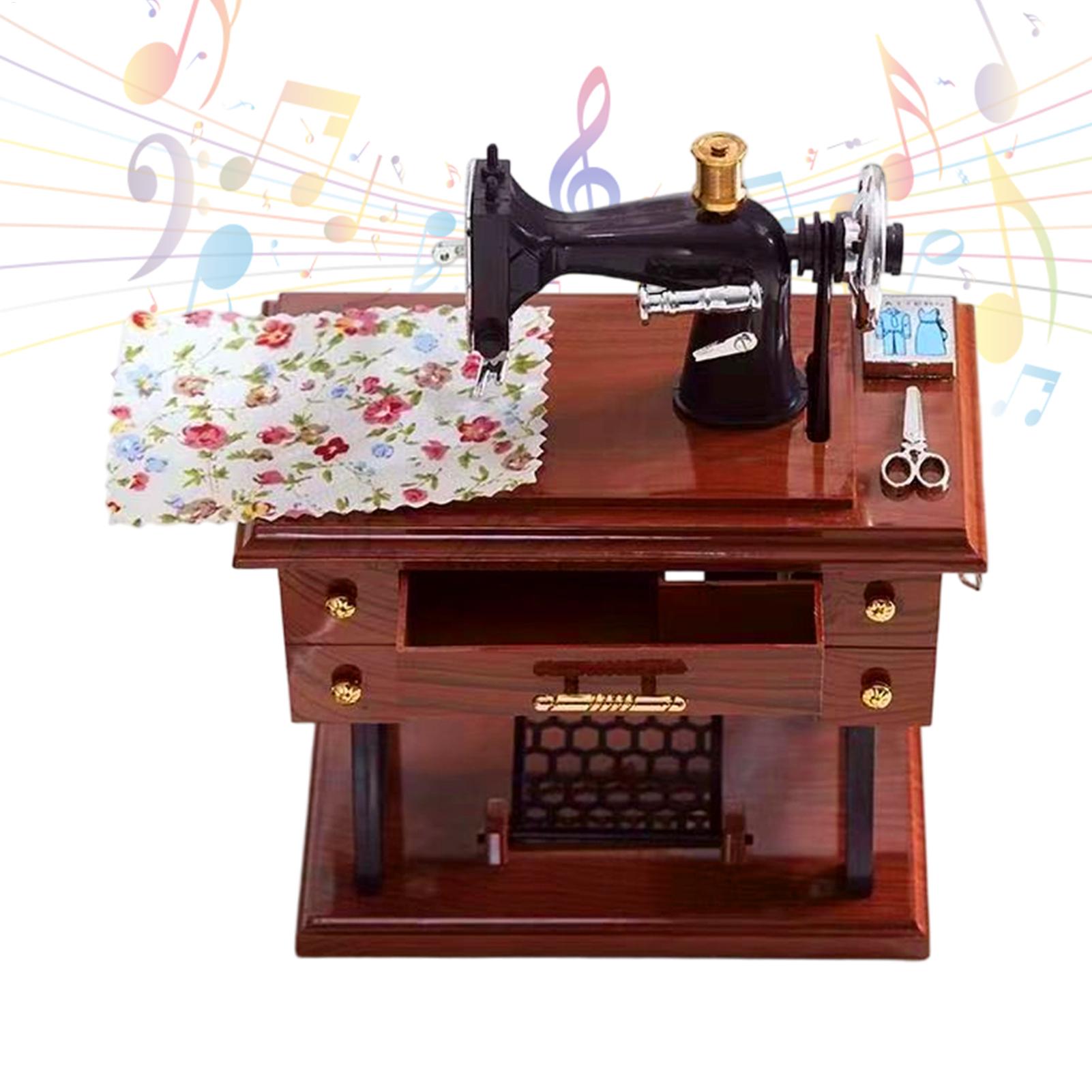 Sewing Machine Mini Music Box  - مراجعة Sewing Gathering وسعره