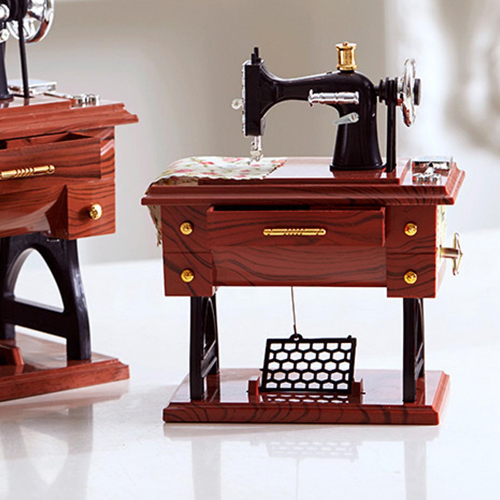 Sewing Machine Mini Music Box  - مراجعة Sewing Gathering وسعره