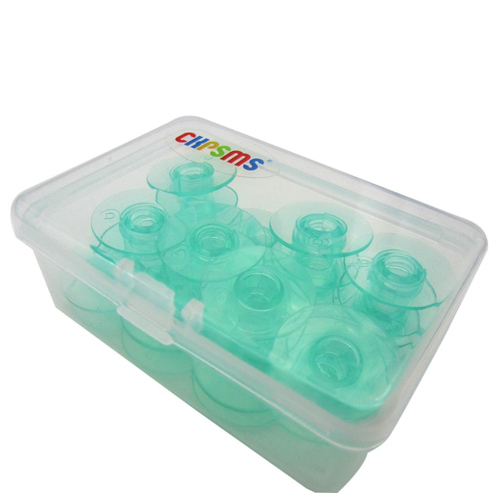 #4123078-45 Clear GREEN Bobbin - مراجعة Sewing Machine Yarn وسعره