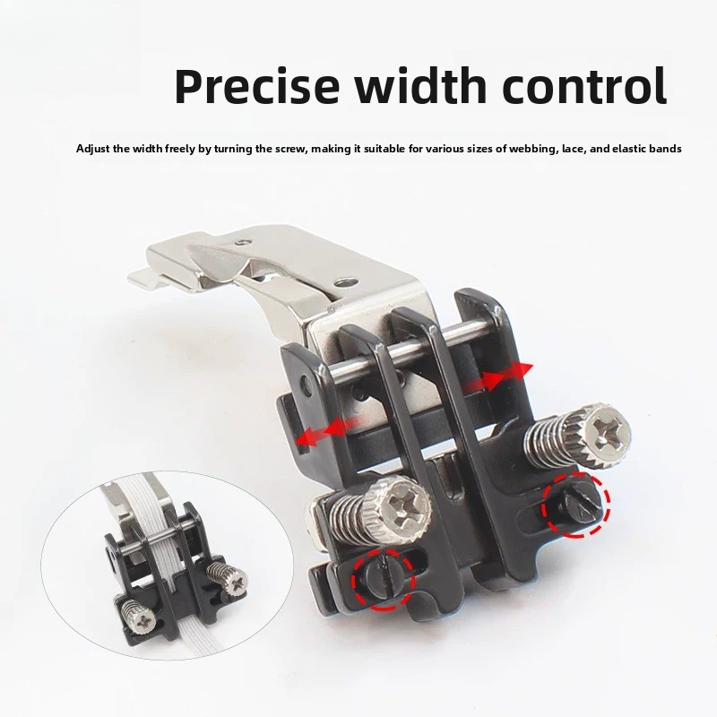 Adjustable Elastic Band Presse - مراجعة Sewing Machine Yarn وسعره