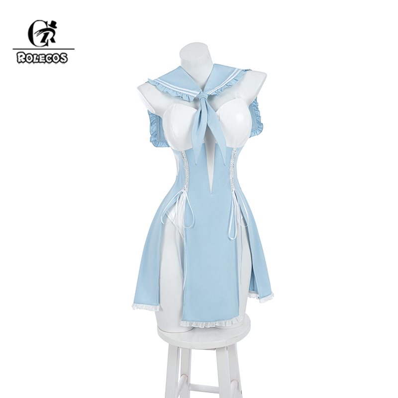 ROLECOS Original Blue White Sa - مراجعة Elastic Waistband Roll وسعره